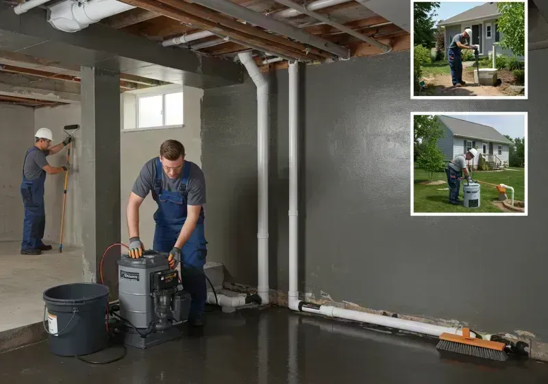 Basement Waterproofing and Flood Prevention process in San Ramon, CA